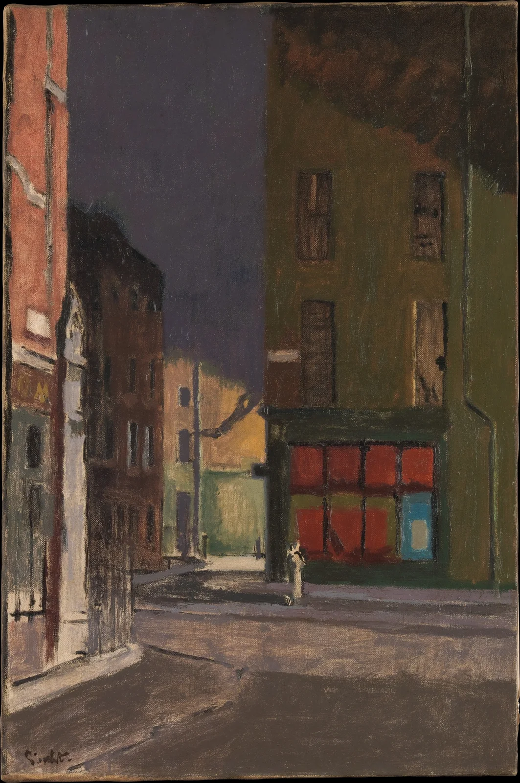 Maple Street, London av Walter Richard Sickert