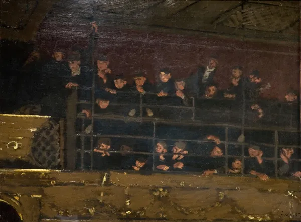 Noctes Ambrosionae , Gallery Of The Old Mogul av Walter Richard Sickert