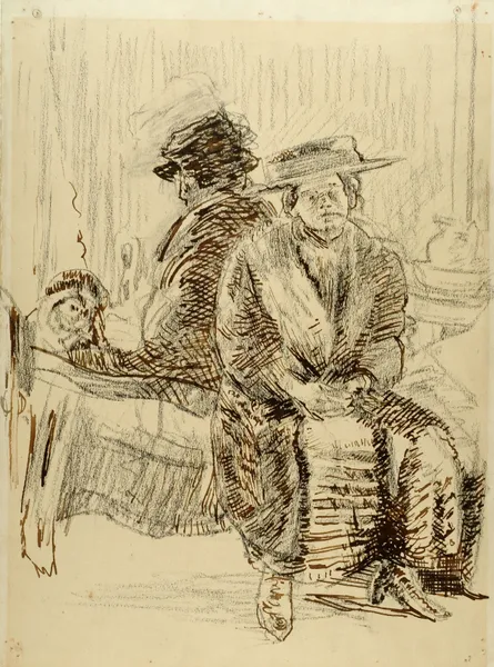 Study of Two Women av Walter Richard Sickert