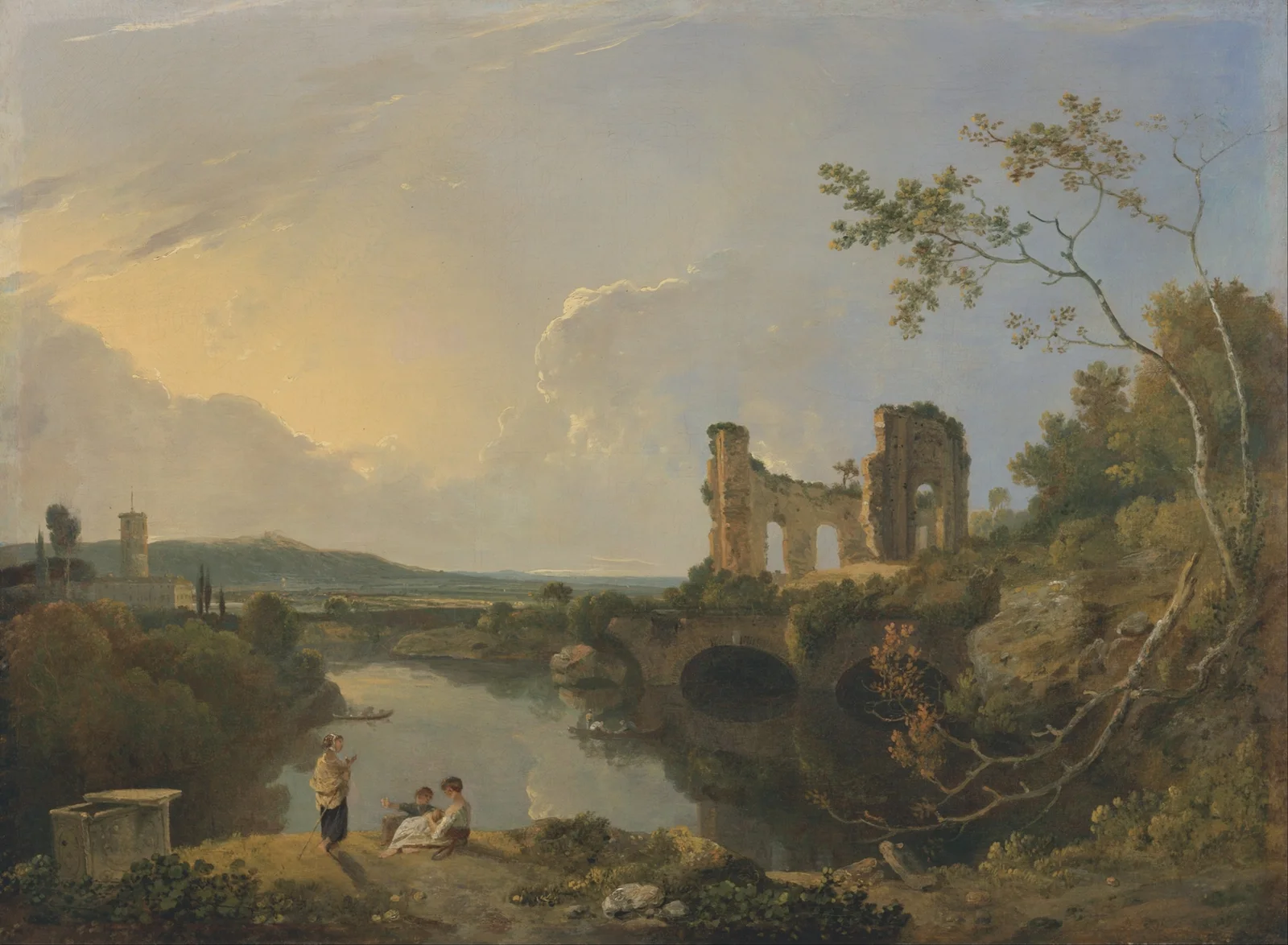 Italian Landscape (Morning) av Richard Wilson