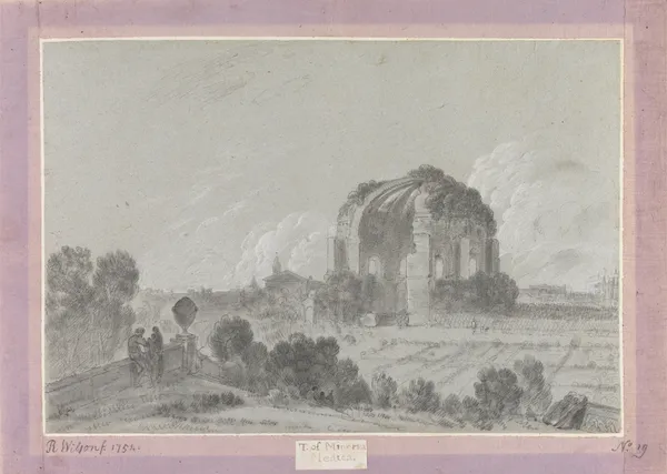 Temple of Minerva Medica, Rome av Richard Wilson