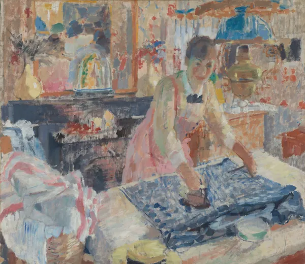 Woman Ironing av Rik Wouters