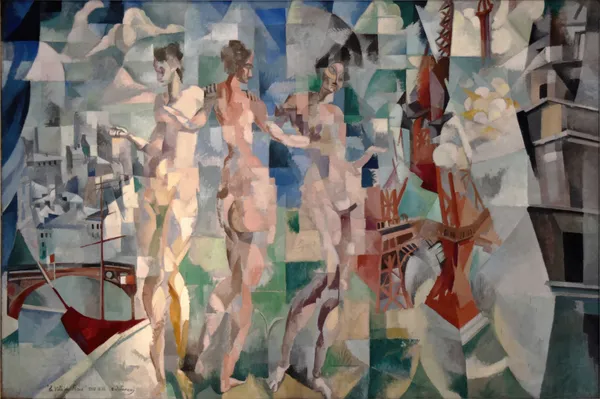 La Ville de Paris, 1912 av Robert Delaunay