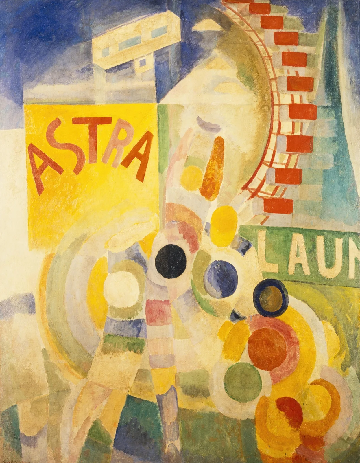 L’Équipe de Cardiff av Robert Delaunay
