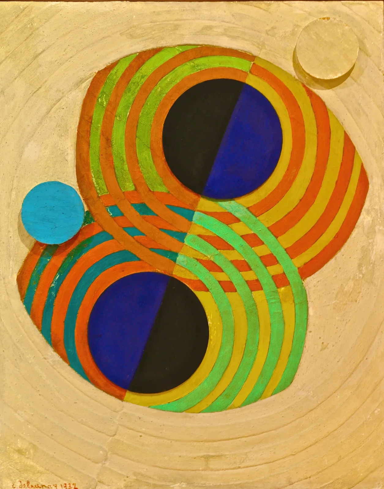 Relief; Rhythms av Robert Delaunay