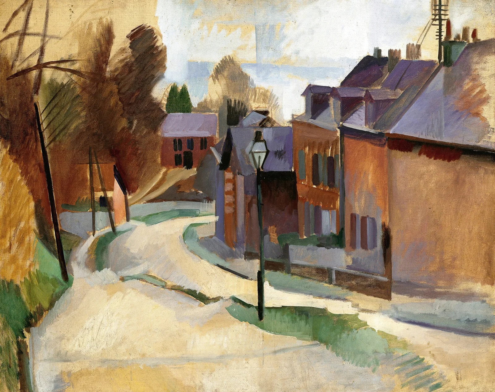 Route De Laon av Robert Delaunay