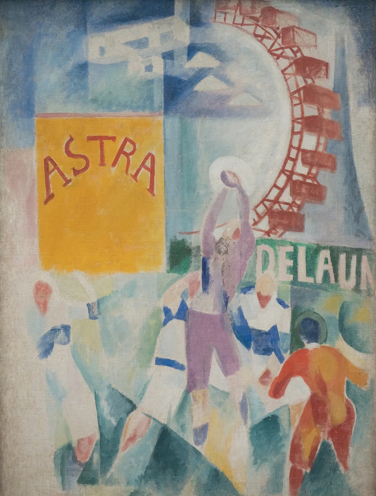 The Cardiff team av Robert Delaunay