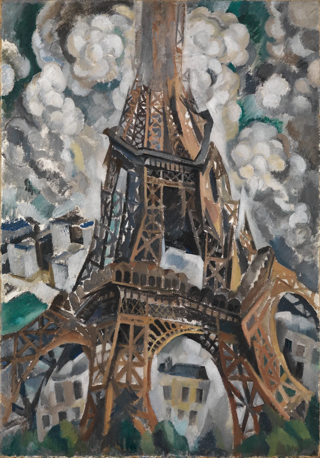 The Eiffel Tower av Robert Delaunay