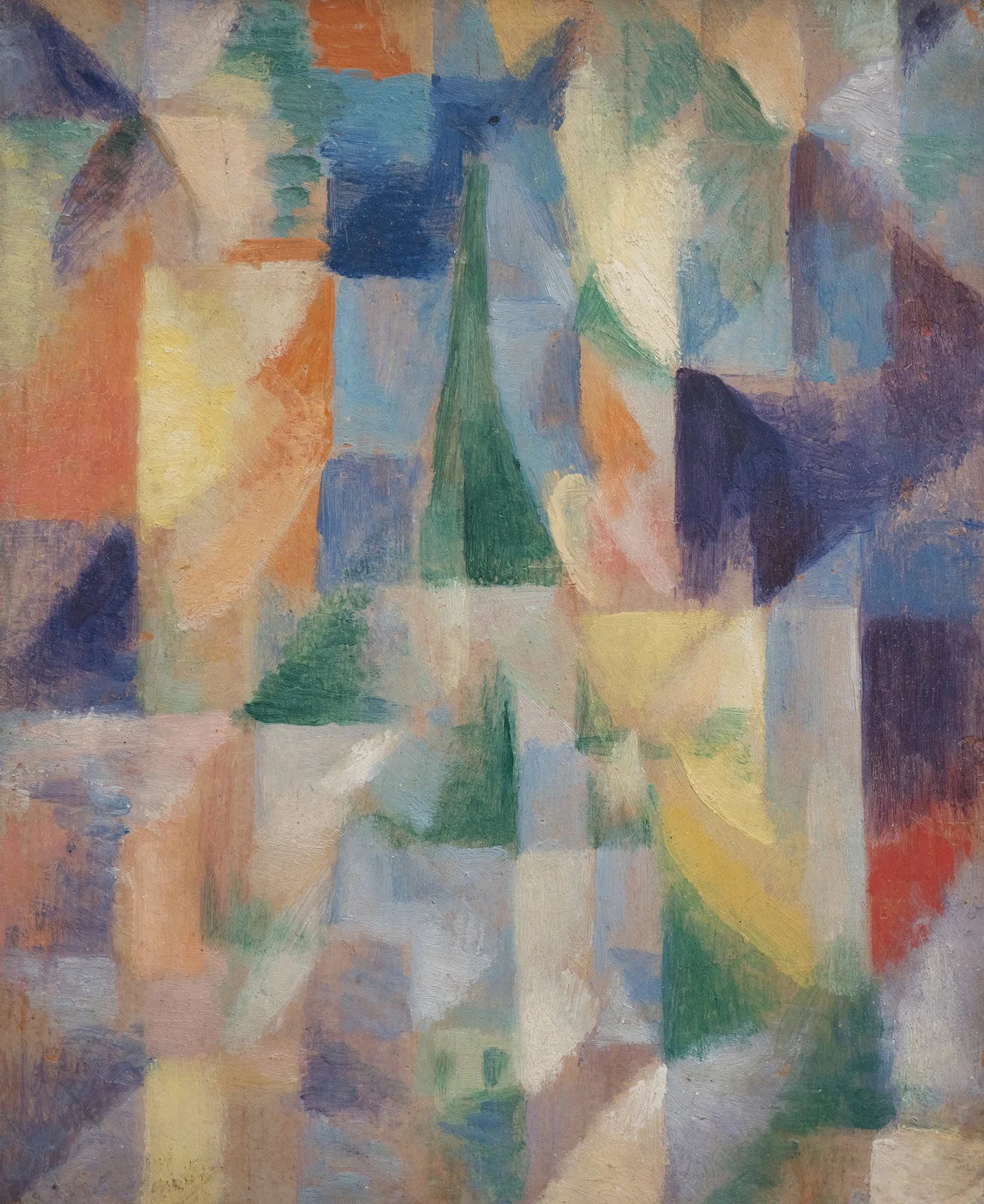 Window overlooking the city av Robert Delaunay