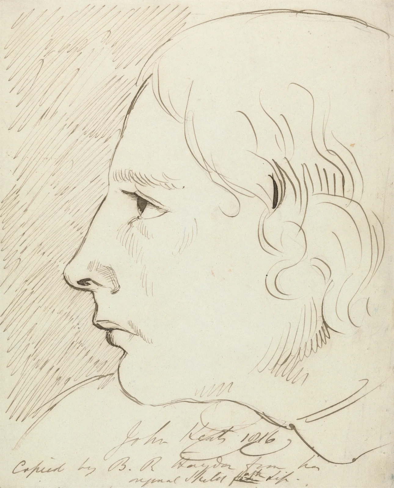 John Keats av Benjamin Robert Haydon