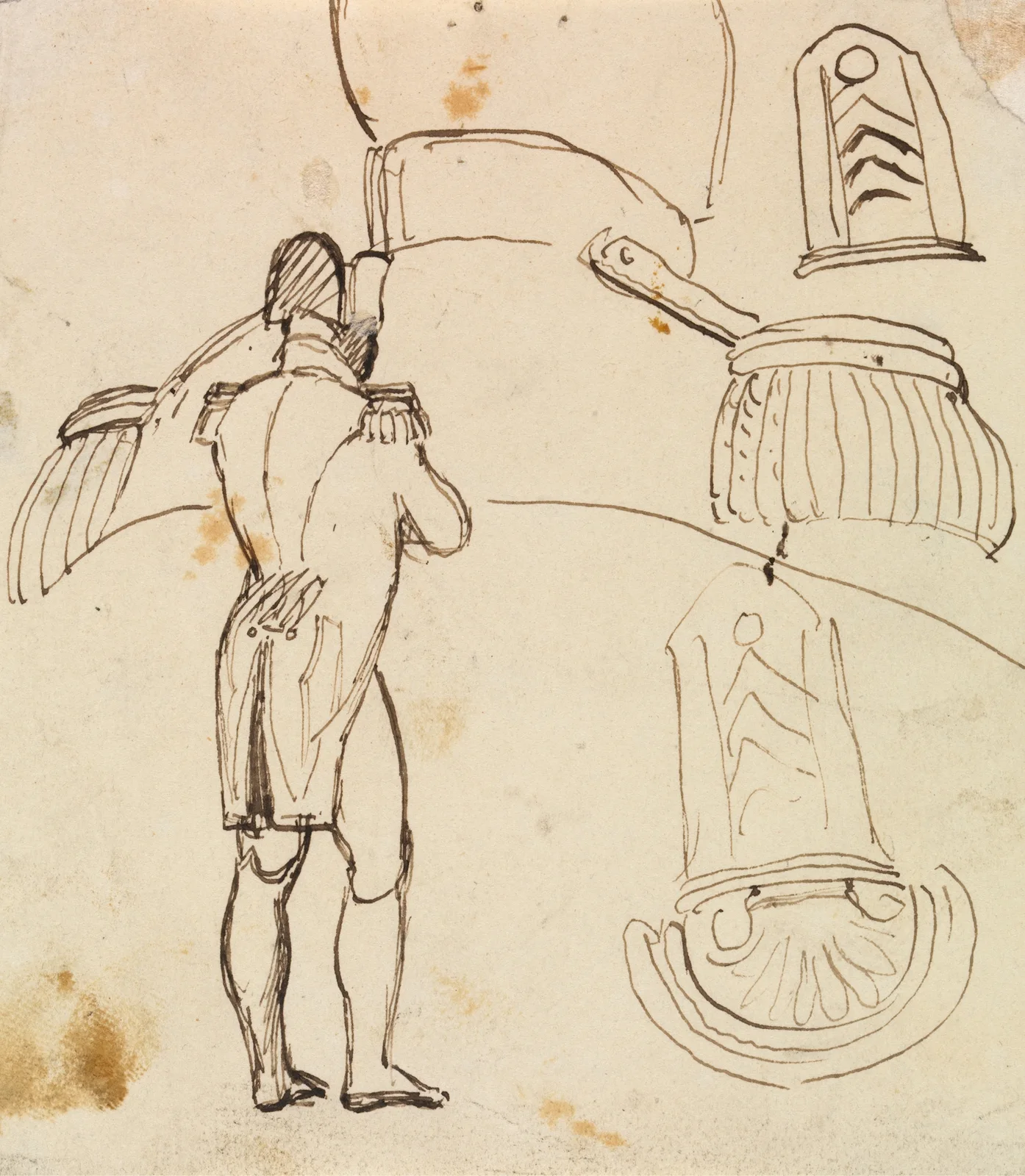 Study for Napoleon Bonaparte av Benjamin Robert Haydon