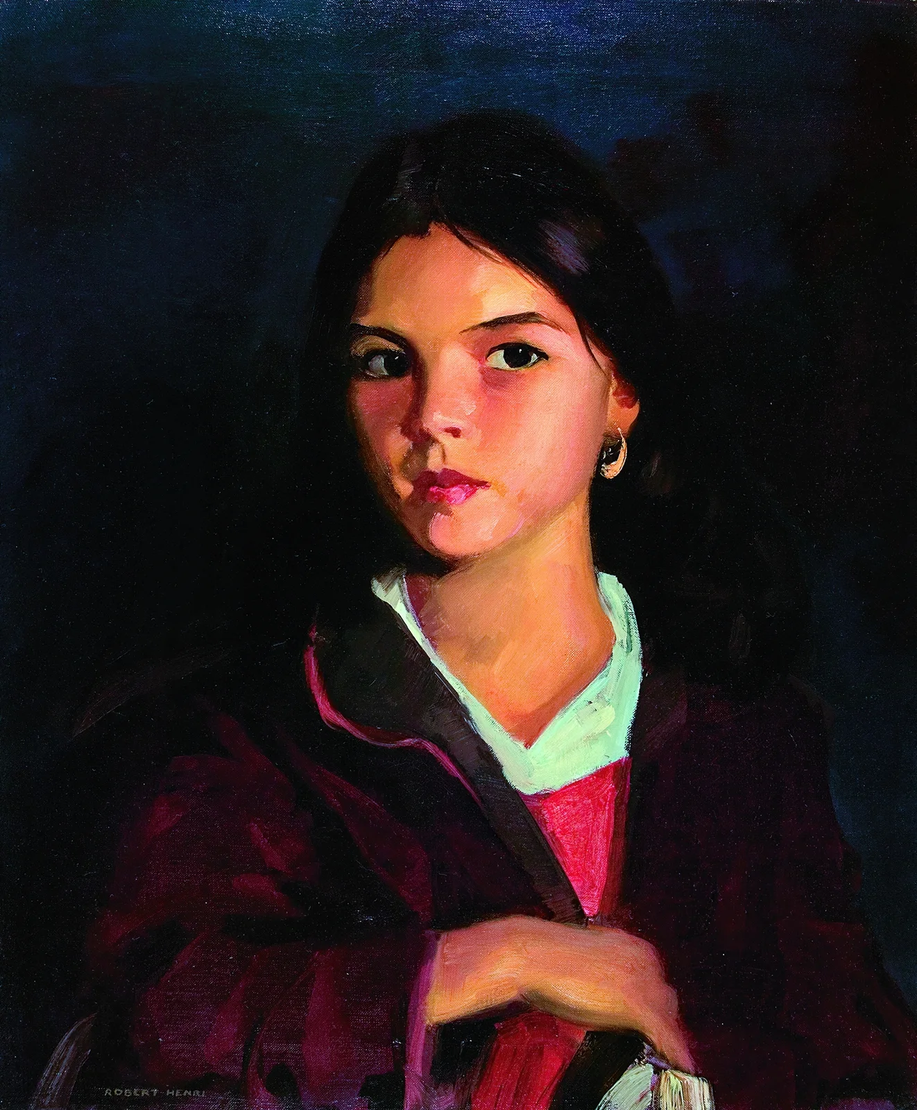 Bernadita av Robert Henri
