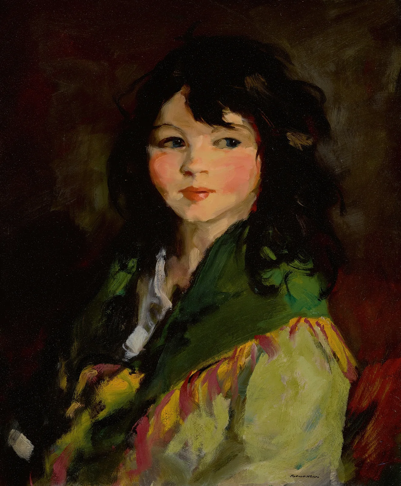 Francine (‘lovey’) av Robert Henri