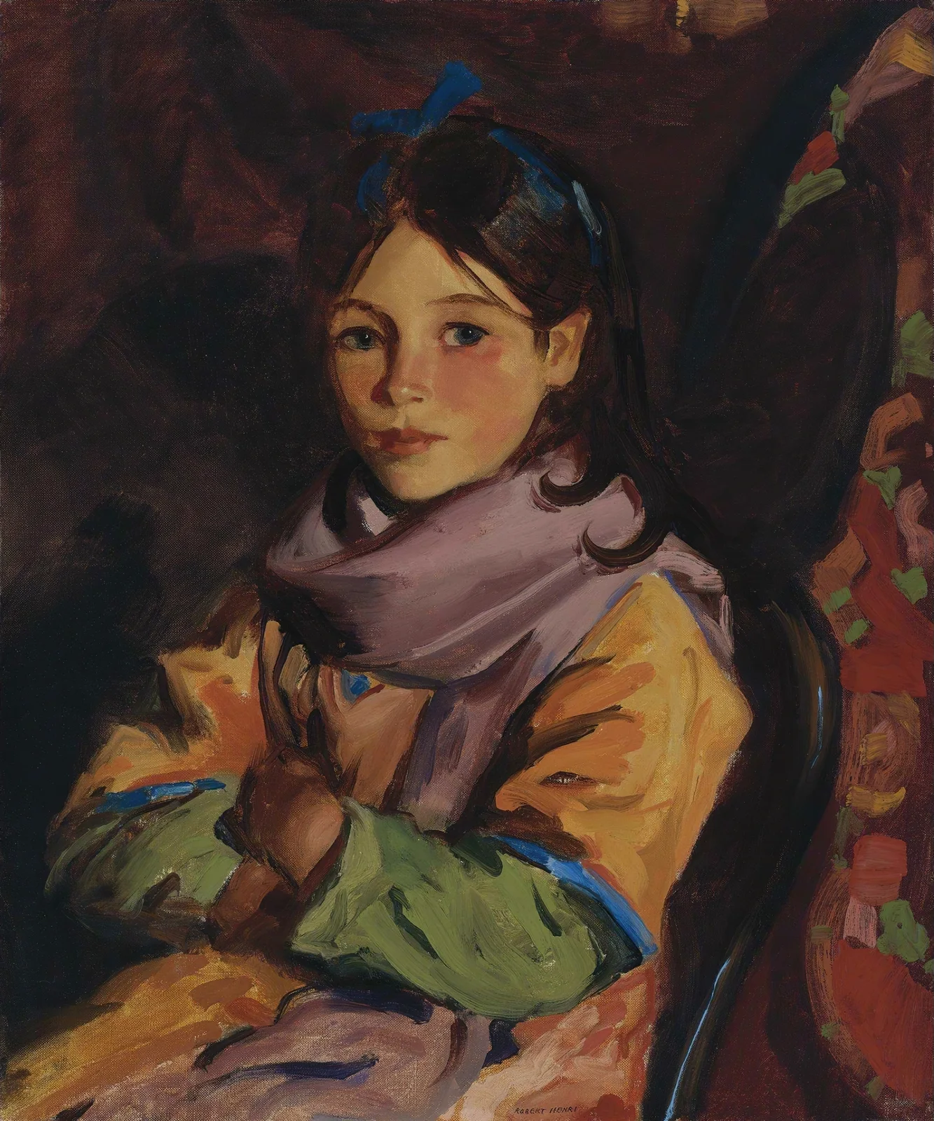 Mary Agnes av Robert Henri