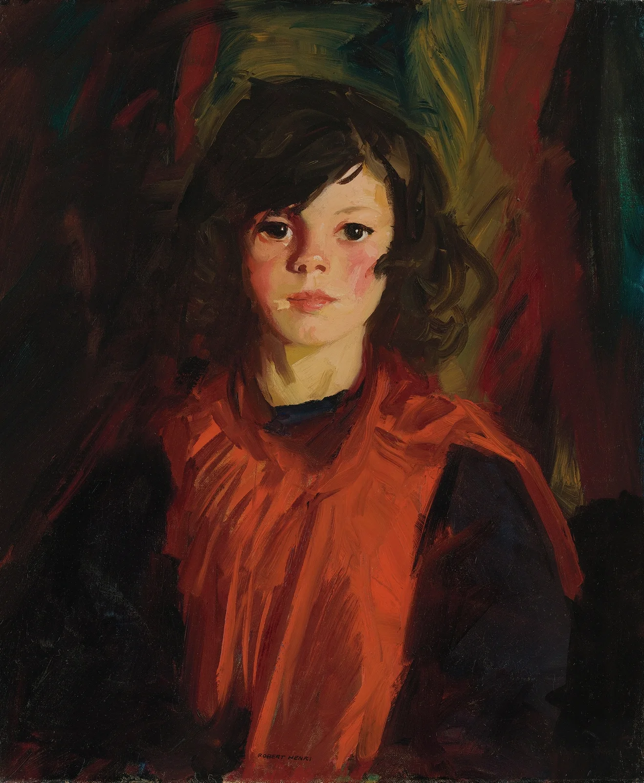 Mary Ann (Mollie) av Robert Henri