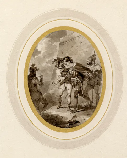 Hamlet, I, 4 av Robert Smirke
