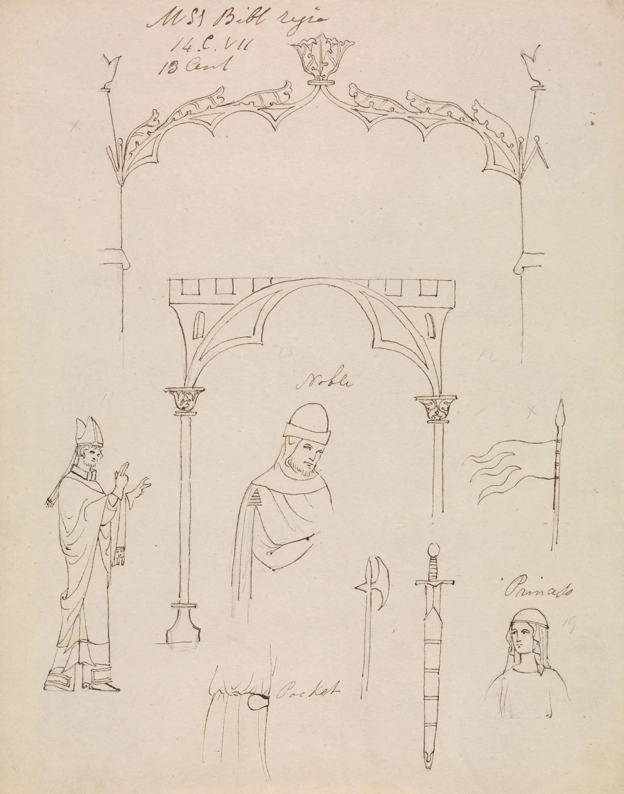 MSS Bible Regia av Robert Smirke