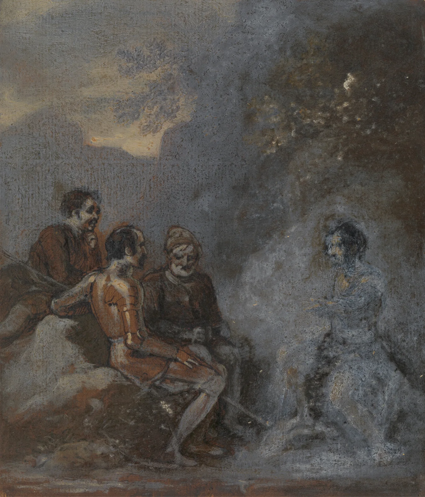 Oberon and Puck, 1825 av Robert Smirke