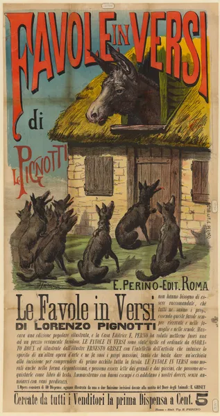 Favole ( Fables) in versi di L. Pignotti av Ottavio Rodella Tavio