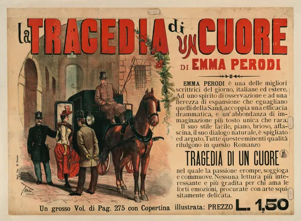 La Tragedia di un cuore di Emma Perodi av Ottavio Rodella Tavio