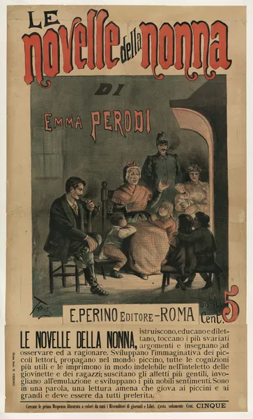 Le Novelle della Nonna di Emma Perodi. E. Perino – Editore – Roma av Ottavio Rodella Tavio