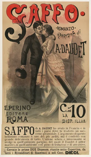 Saffo, romanzo parigino di A. Daudet av Ottavio Rodella Tavio