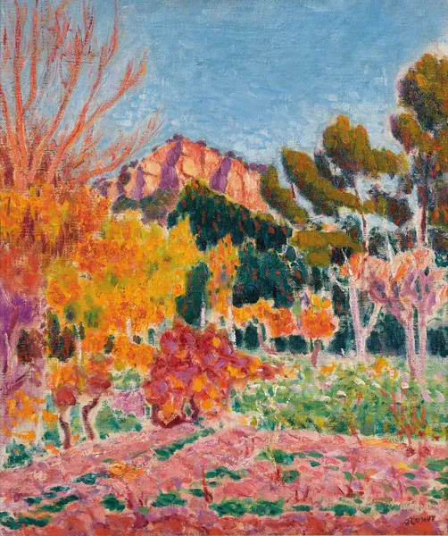 Landscape, Cassis av Roderic O'Conor