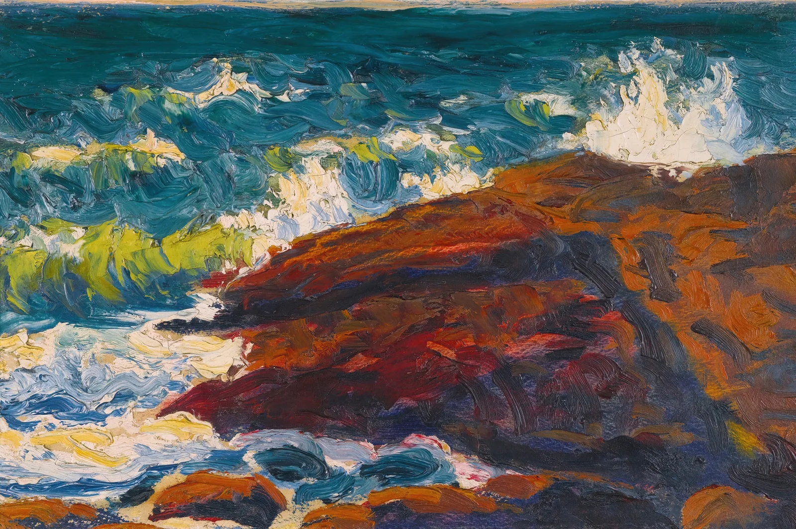 Seascape av Roderic O'Conor