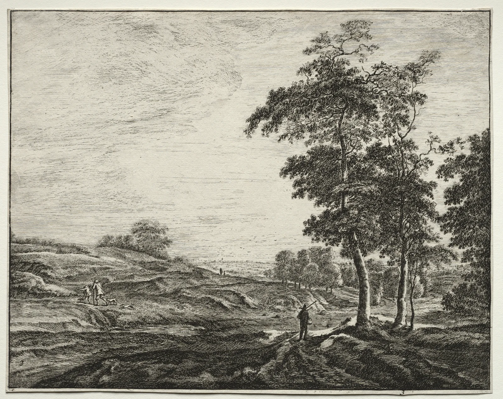 Peasant Seen from the Back av Roelant Roghman