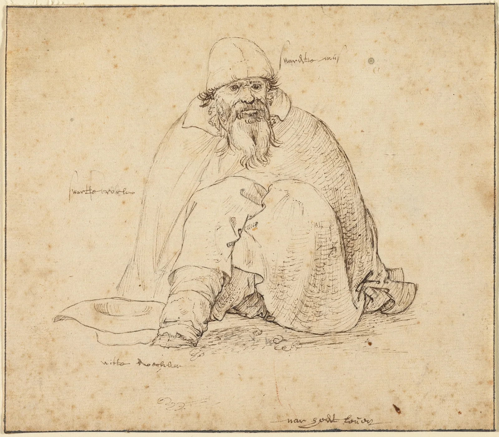 Seated Man av Roelant Savery