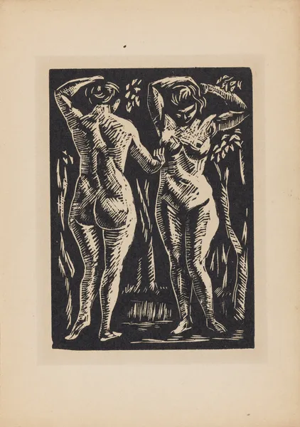 Two Nudes av Roger Fry