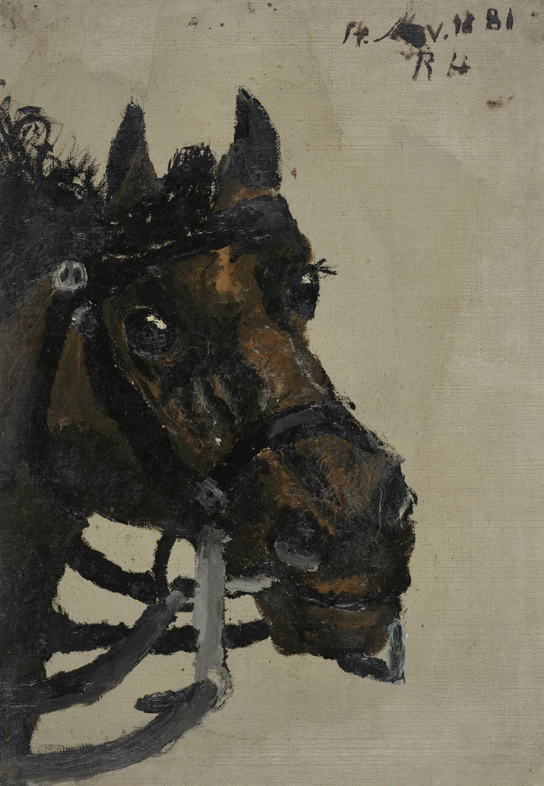 Paardekop av Richard Nicolaüs Roland Holst
