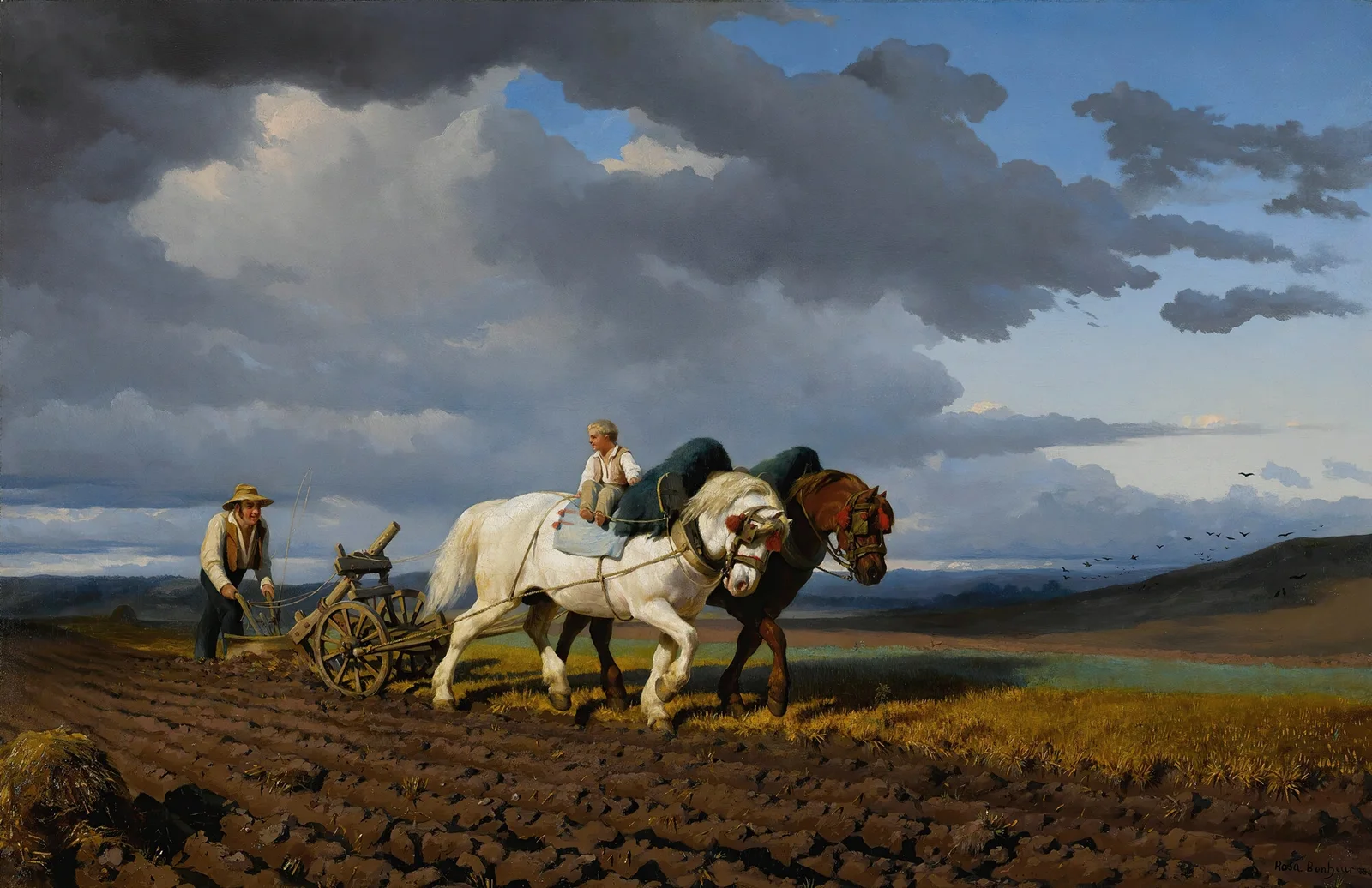 Le Labourage av Rosa Bonheur