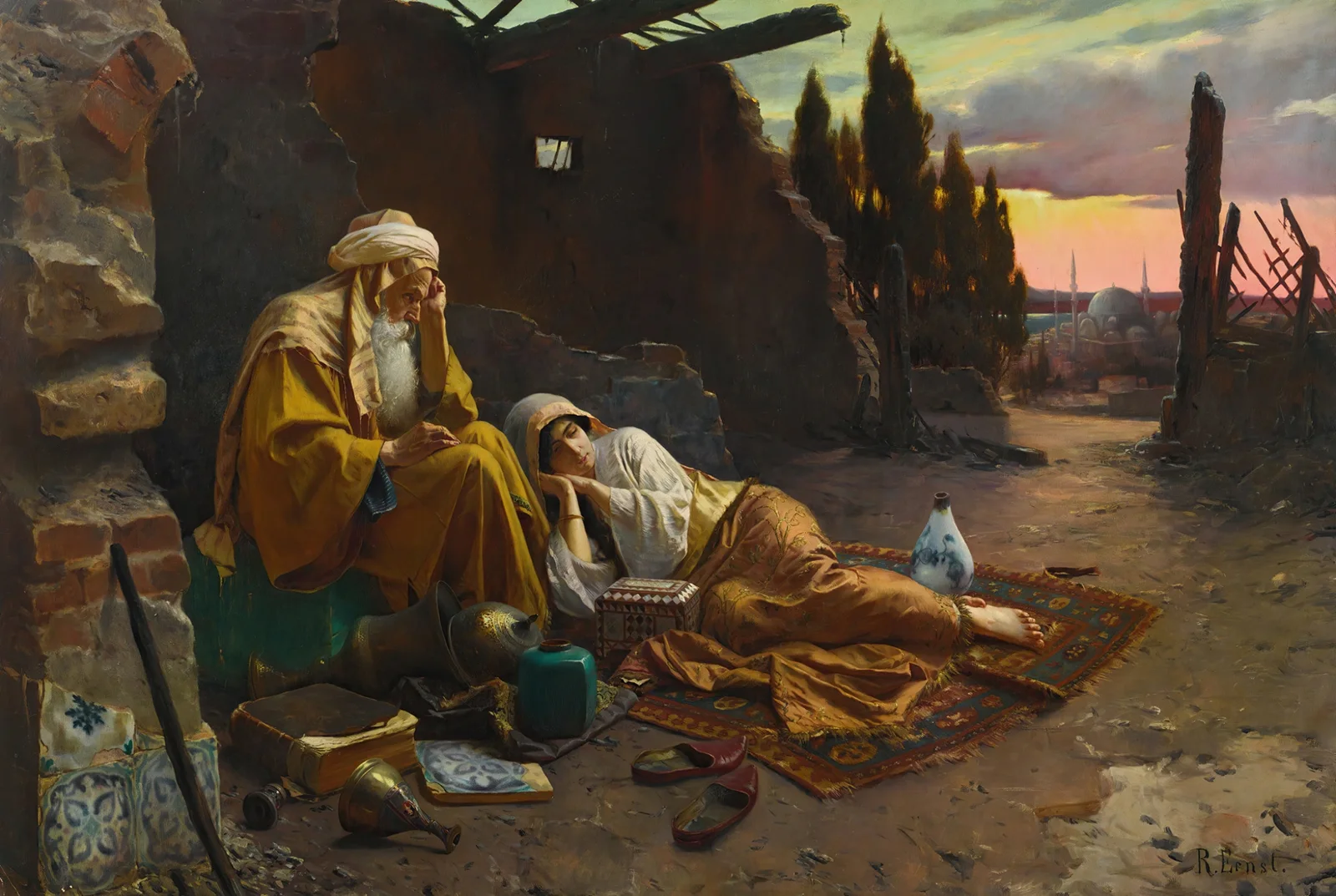 A New Dawn av Rudolf Ernst