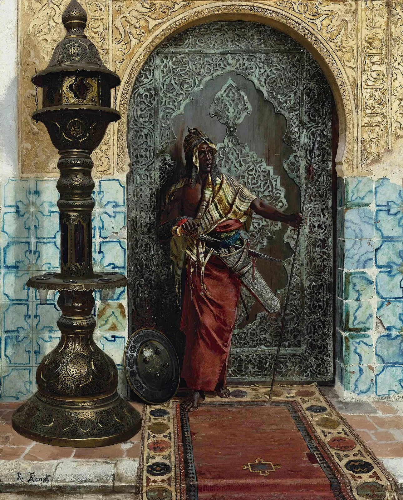 Nubian Guard av Rudolf Ernst