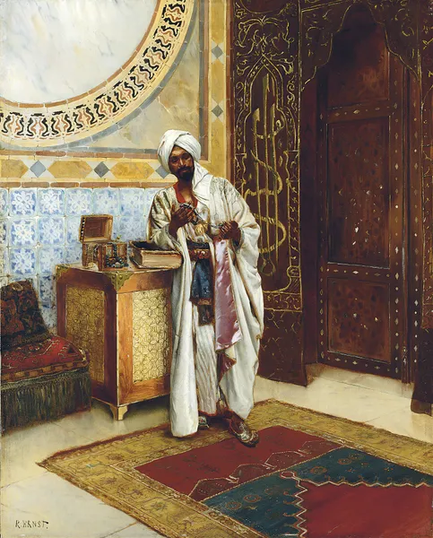 The jewellery box av Rudolf Ernst