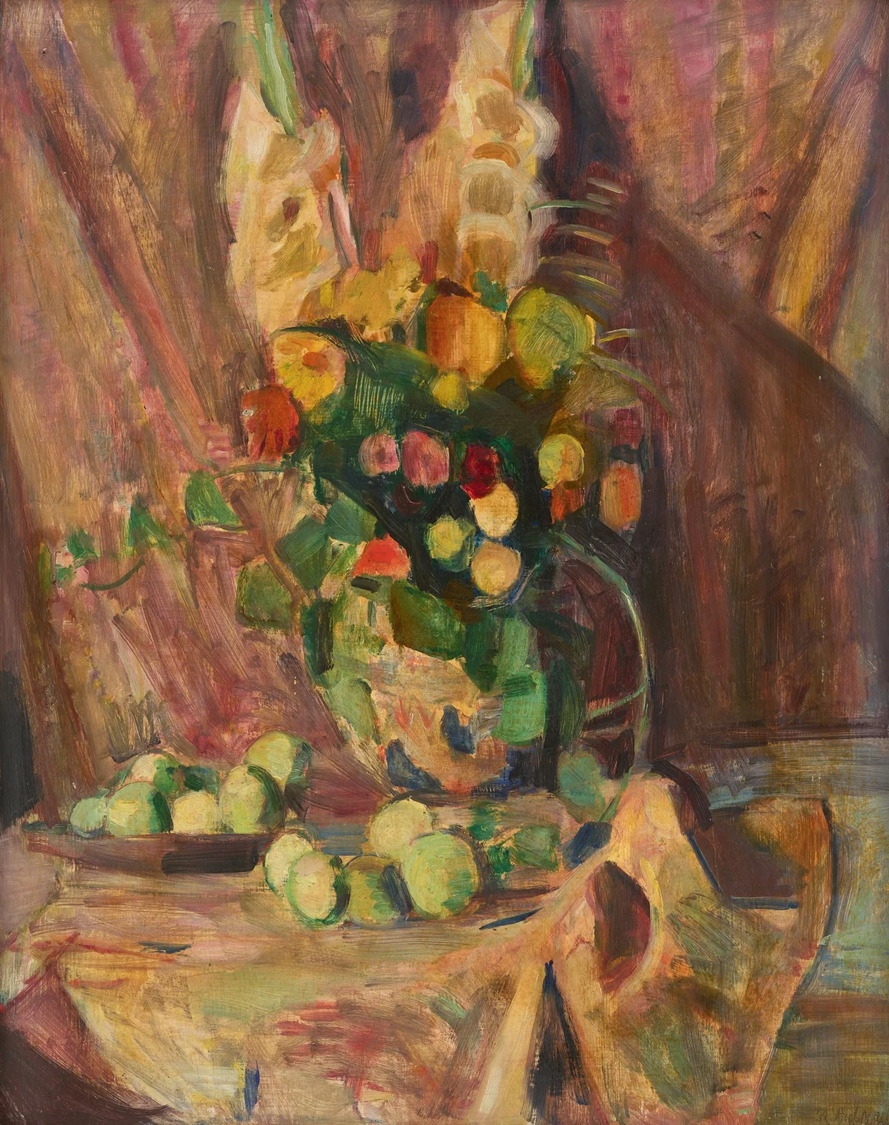 Blumenstilleben av Rudolf Grossmann