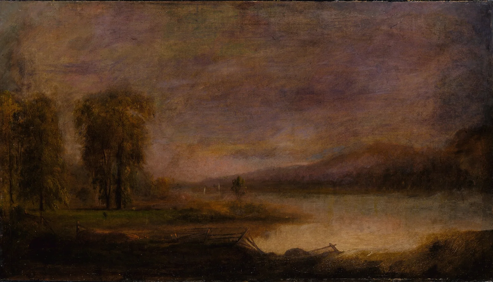 Landscape with Lake av Robert S. Duncanson