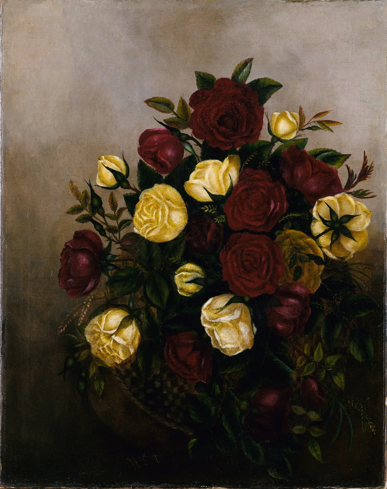 Roses Still Life av Robert S. Duncanson