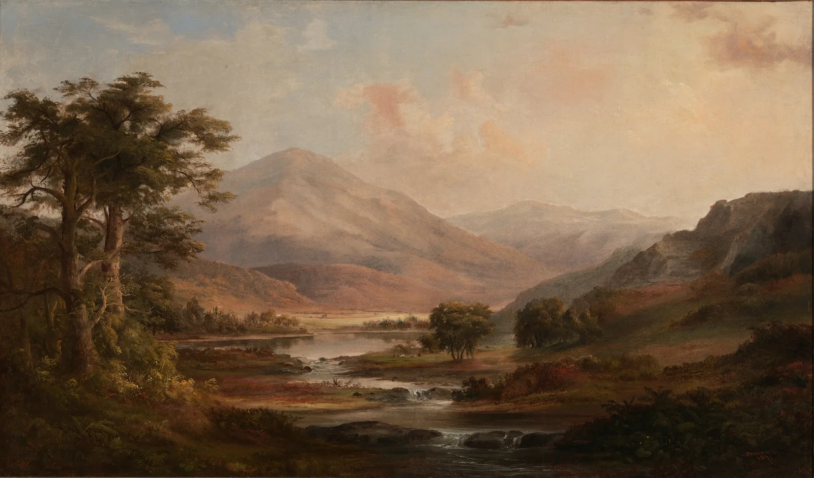 Scottish Landscape av Robert S. Duncanson