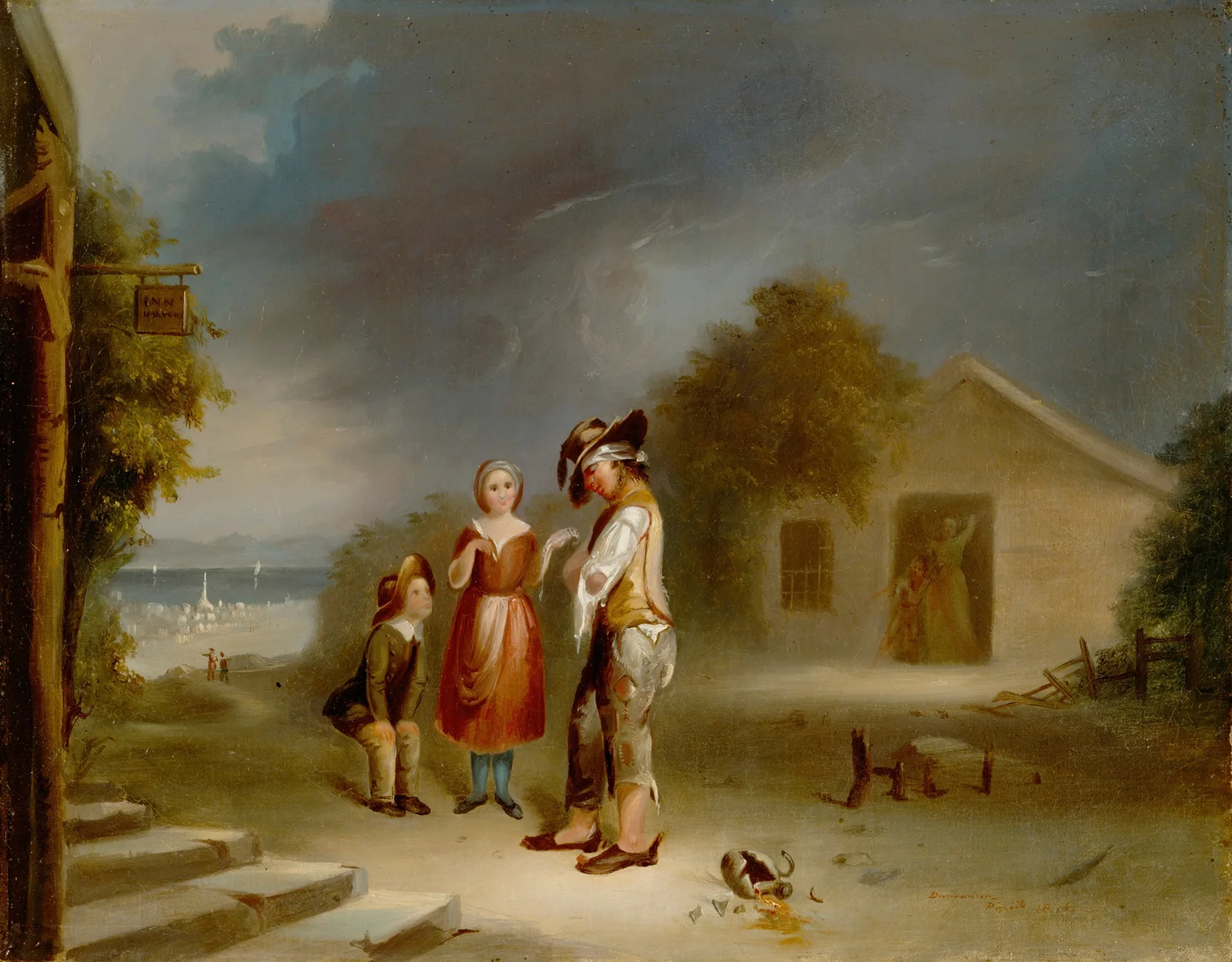 The Drunkard’s Plight av Robert S. Duncanson