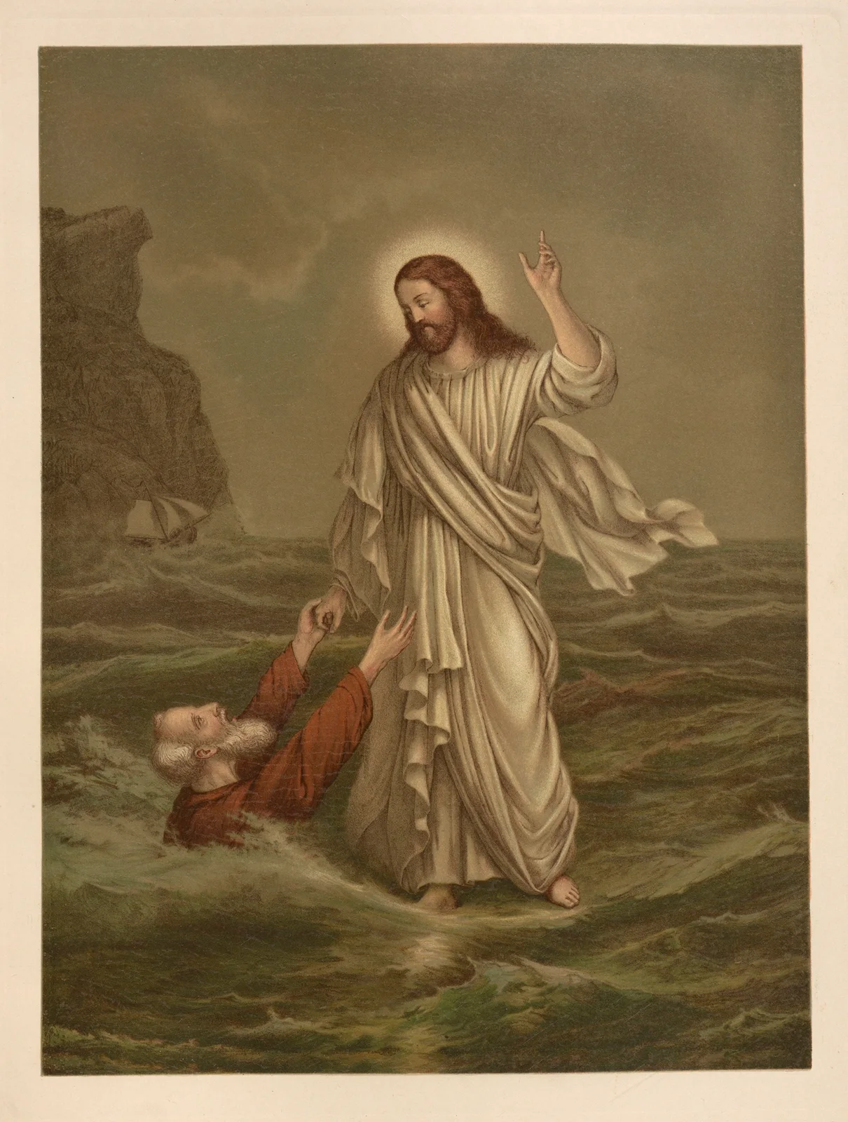 St. Peter drowning av Jan Ladislaw Sýkora