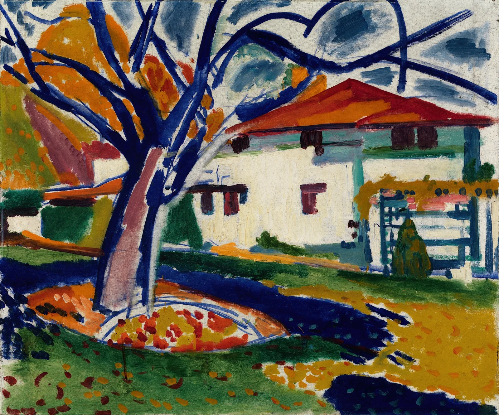 Blue Trees av Henry Lyman Saÿen