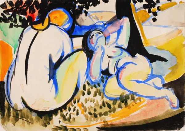 Nudes av Henry Lyman Saÿen