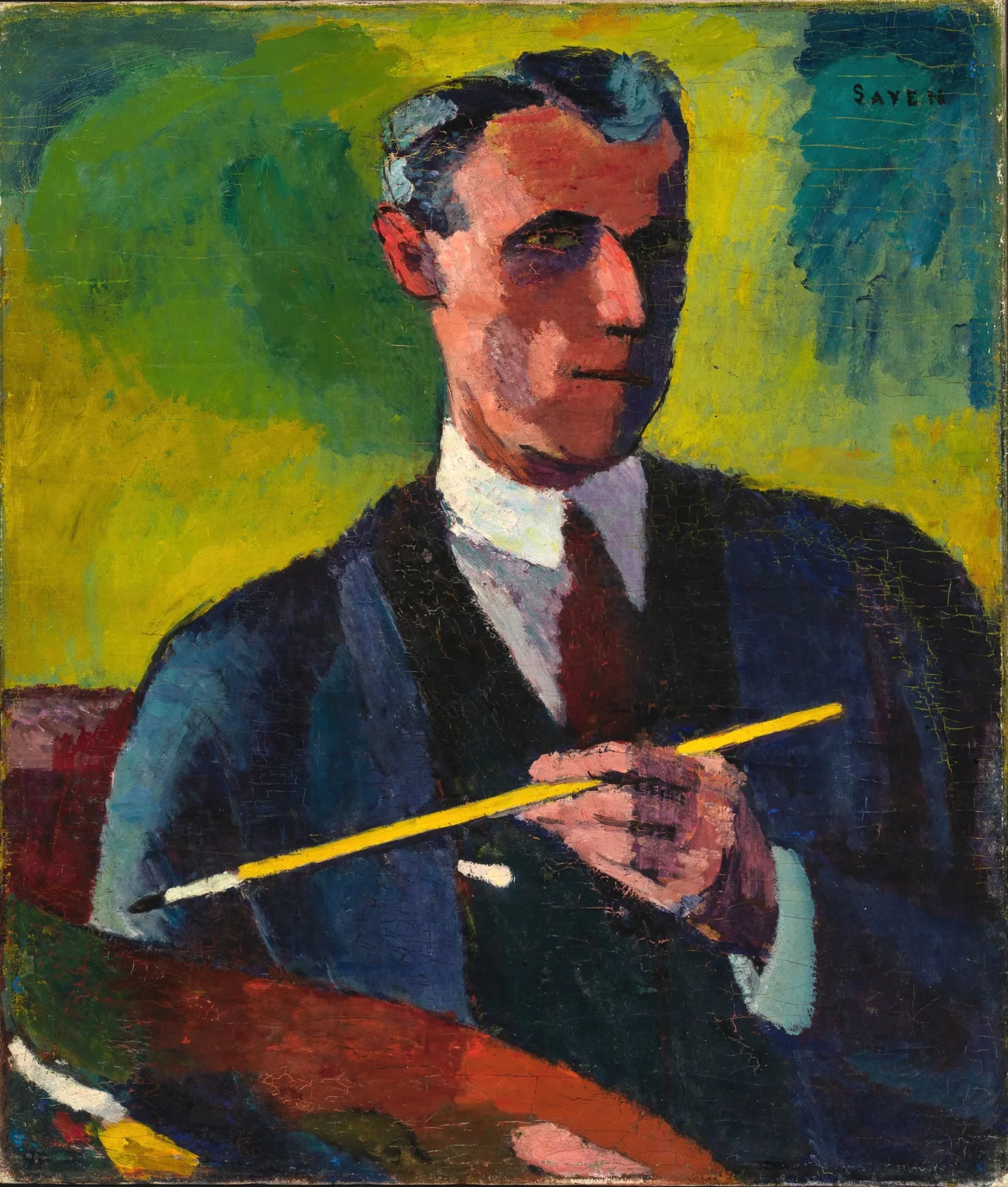 Self-Portrait av Henry Lyman Saÿen