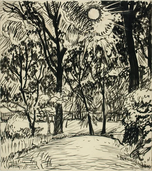 Sun-lit Path av Henry Lyman Saÿen