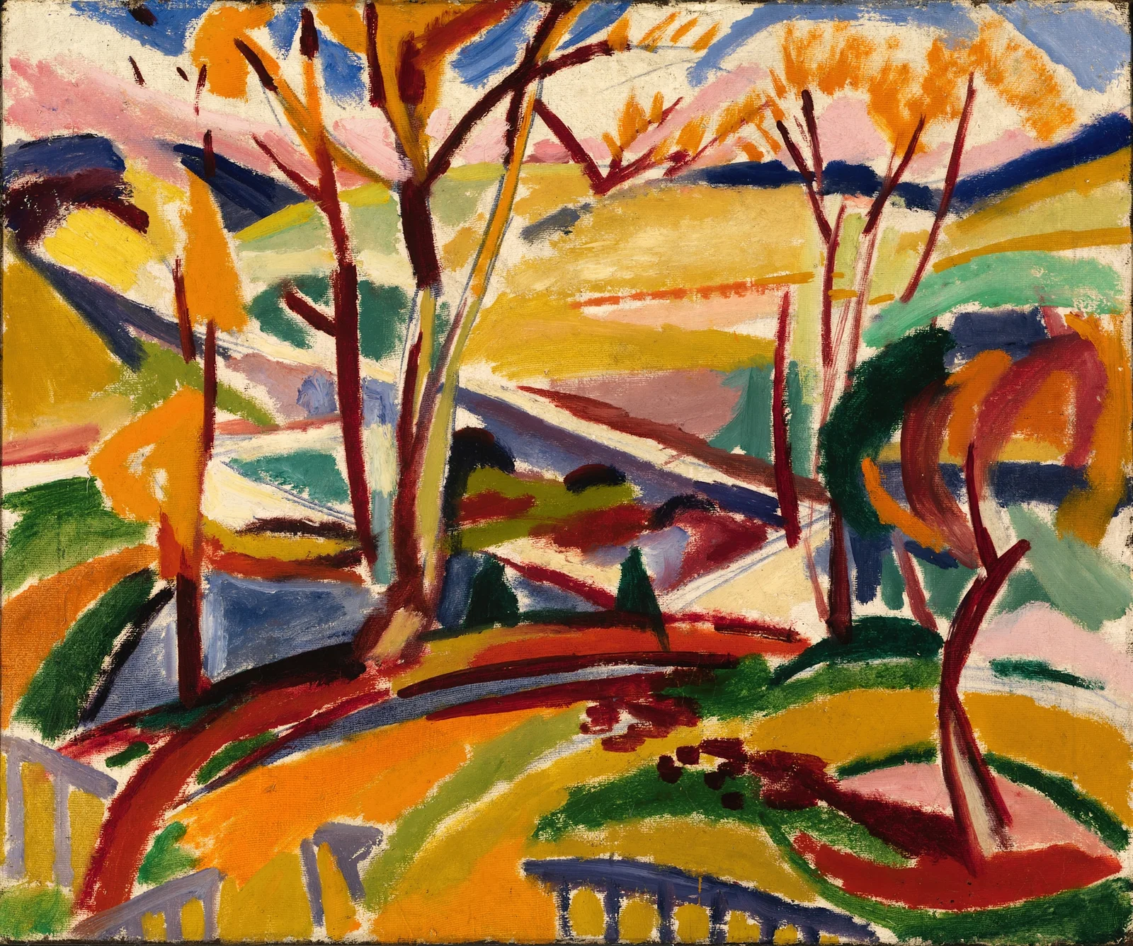 Valley Falls I av Henry Lyman Saÿen