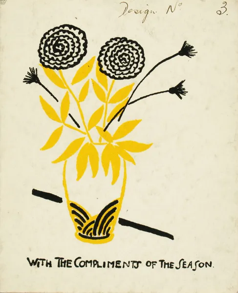 With the Compliments of the Season (Design no. 3) av Henry Lyman Saÿen