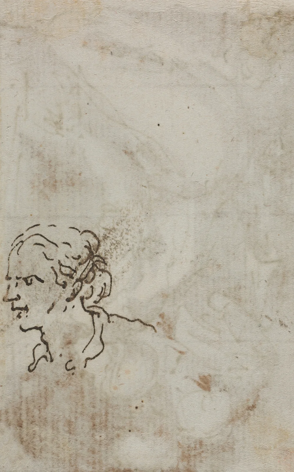 Figure Studies (verso) av Salvator Rosa