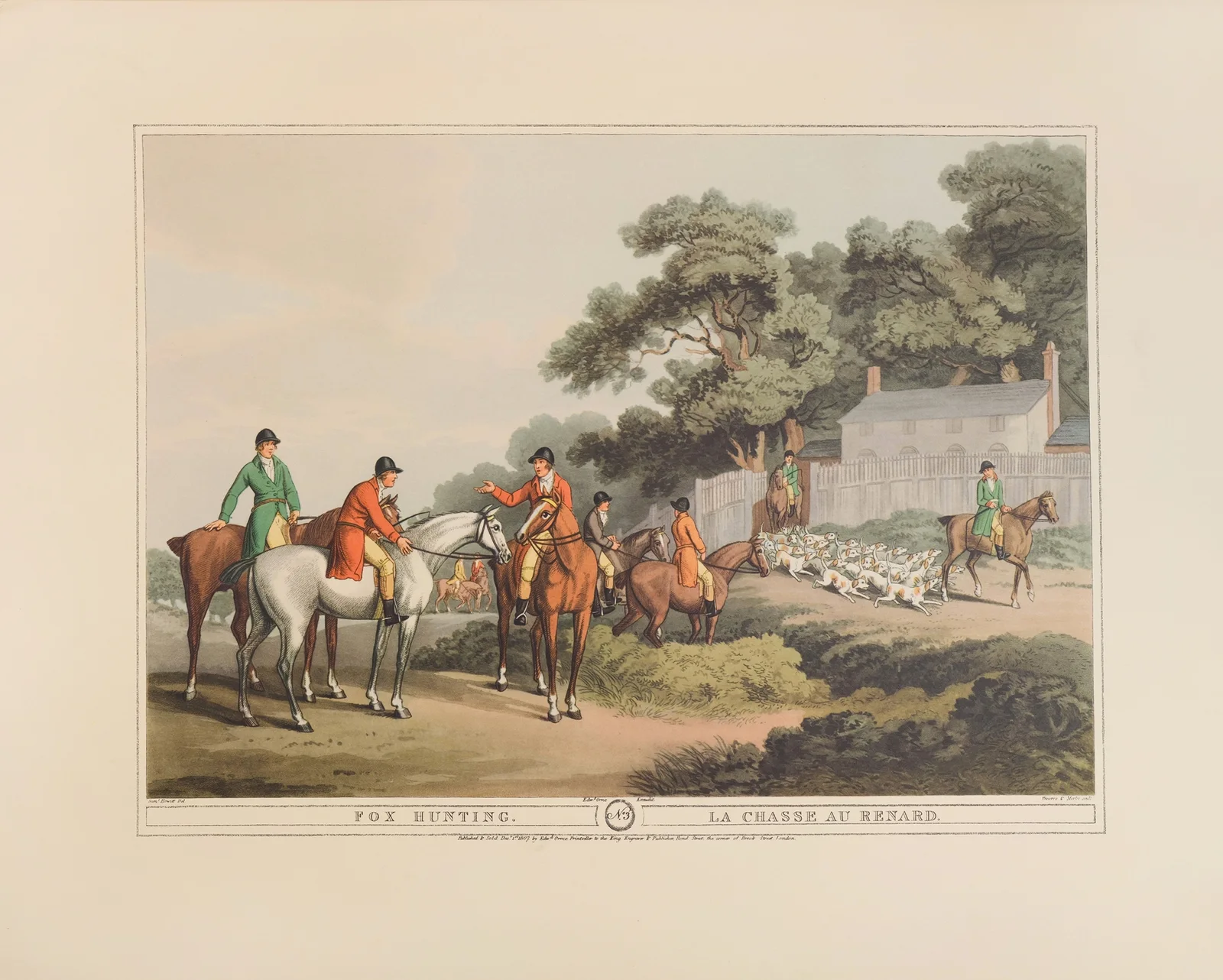 Fox Hunting, 1 av Samuel Howitt